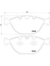 Textar 2344801 Колодки дисковые передние