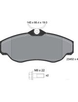 Textar 2345201 Колодки дисковые