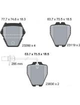 Textar 2328001 Колодки дисковые