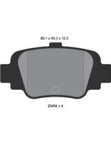 Textar 2345401 Колодки дисковые