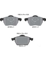 Textar 2310601 Колодки дисковые передние