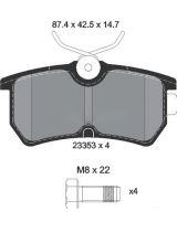 Textar 2335301 Колодки дисковые