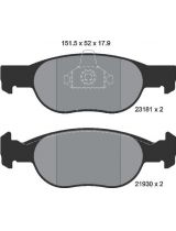 Textar 2318101 Колодки дисковые