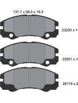 Textar 2325001 Колодки дисковые