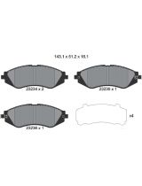 Textar 2323401 Колодки дисковые