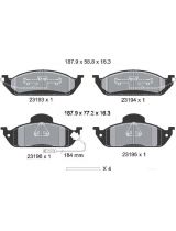 Textar 2319303 Колодки дисковые передние