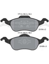 Textar 2315402 Колодки дисковые передние