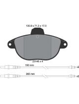 Textar 2314601 Колодки дисковые