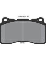 Textar 2309203 Колодки дисковые