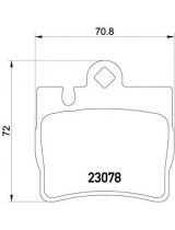 Textar 2307801 Колодки дисковые