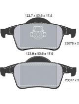 Textar 2307602 Колодки дисковые задние