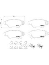 Textar 2325803 Колодки дисковые задние