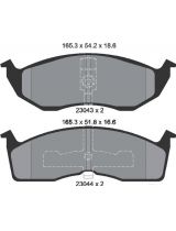 Textar 2304301 Колодки дисковые