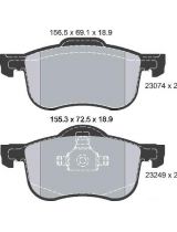 Textar 2307401 Колодки дисковые