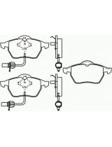 Textar 2193801 Колодки дисковые передние