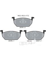 Textar 2203501 Колодки дисковые