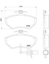 Textar 2194504 Колодки дисковые передние