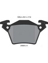 Textar 2302001 Колодки дисковые