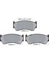 Textar 2300401 Колодки дисковые