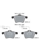 Textar 2303401 Колодки дисковые передние