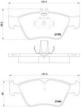 Textar 2166404 Колодки дисковые передние