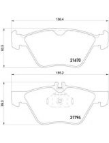 Textar 2167001 Колодки дисковые передние