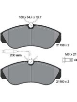 Textar 2179901 Колодки дисковые