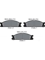 Textar 2134702 Колодки дисковые