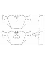 Textar 2148701 Колодки дисковые задние