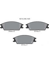 Textar 2101202 Колодки дисковые