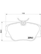 Textar 2094102 Колодки дисковые передние