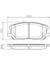 BOSCH 0 986 494 218 Колодки дисковые передние