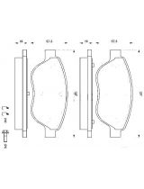 BOSCH 0 986 494 074 Колодки дисковые передние