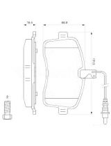 BOSCH 0 986 494 097 Колодки дисковые передние