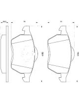 BOSCH 0 986 494 003 Колодки дисковые передние