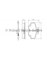 BOSCH 0 986 467 720 Колодки дисковые передние