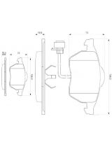 BOSCH 0 986 460 937 Колодки дисковые передние