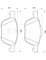 BOSCH 0 986 424 794 Колодки дисковые передние