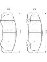 BOSCH 0 986 424 760 Колодки дисковые передние