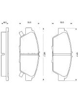 BOSCH 0 986 424 289 Колодки дисковые передние
