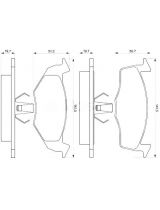 BOSCH 0 986 424 347 Колодки дисковые передние