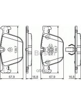 BOSCH 0 986 494 294 Колодки дисковые задние