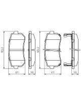 BOSCH 0 986 494 140 Колодки дисковые задние