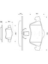 BOSCH 0 986 494 008 Колодки дисковые передние