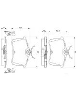 BOSCH 0 986 424 661 Колодки дисковые задние