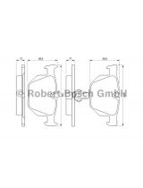 BOSCH 0 986 424 766 Колодки дисковые задние