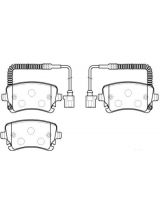 HSB HP9884 Колодки дисковые