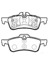 HSB HP9575 Колодки дисковые