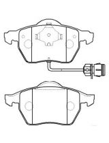 HSB HP9481 Колодки дисковые
