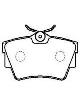 HSB HP8541 Колодки дисковые